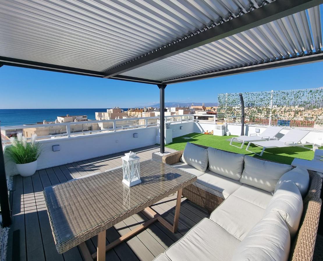 Ático Los Flamingos. Exclusive terrace with views Cabo De Gata Exterior foto